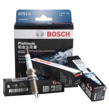 博世原装铂金汽车火花塞 (6支装) 01至10款别克GL8 2.5 3.0