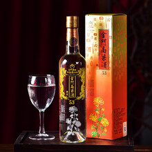 天福茗茶联名款 金门高粱酒53度台湾纯粮食高度白酒 黄龙500ml 天福黄龙金门高粱酒500ML
