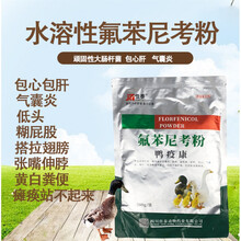 鸡药大全氟苯尼考可溶性粉鸡病禽药大肠杆菌药鸭子鹅浆膜炎专用药 军绿色