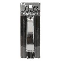 日本原装 贝印（KAI） 指甲刀指甲钳指甲剪美甲工具安全防飞溅设计 type003 弯刃KE0103