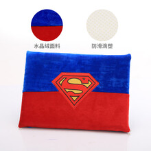 巧罗家纺 学生幼儿园绣花小坐垫 幼儿园小朋友小凳子椅子坐垫椅垫 超人 35*24cm