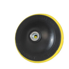 路贝斯汽车抛光机封釉机转接盘 抛光粘盘 螺丝孔直径14mm 抛光盘拖 魔术粘盘 美容用品 125MM