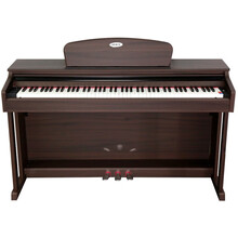 美德威 S-70电钢琴 重锤键盘|大钢琴直采音源|162双通道复音数 数码钢琴 S70青春版棕色+大礼包