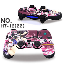 PS4手柄贴纸彩贴PS4 PROSLIM手柄膜卡通动漫二次元痛贴 H7-12 22