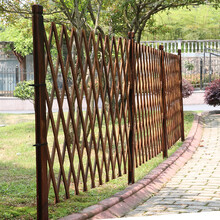 防腐木栅栏方桩户外庭院实木园艺立柱爬藤篱笆花架子围栏支撑木桩 碳化高180cm尖头