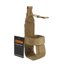 出众者（Spanker）战术molle水杯套户外旅行便捷水瓶袋CS野营水壶袋 棕色COB