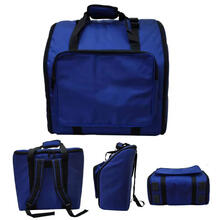 手风琴琴包/拉杆包/巴扬琴包 鹦鹉百乐圣杰金杯佰笛 32-120 A小 蓝色双肩包(32/小48贝司)