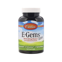 Carlson Labs卡尔森 天然维生素E 400IU 祛除黄褐斑延缓衰老美国进口 120粒