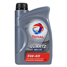道达尔(Total）全合成机油 快驰 INEO C3 5W-40 SN 1L 法国原装进口