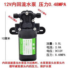 农用电动喷雾器配件打药机配件充电器水泵调速器开关喷壶喷管 483号25w内回流水泵