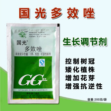 多效唑国光农药控徒长控旺多肉水稻矮壮素植物生长调节剂 200g