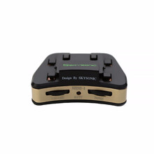 天音MINI-1/2迷你古典民谣木吉他尤克里里免开孔压电打板拾音器 MINI-1 金色