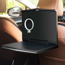 普立希 汽车小桌板折叠餐桌后排后座学习移动办公平板车载笔记本电脑支架 车载小桌板（酷黑色） 日产蓝鸟骊威楼兰奇骏骐达天籁西玛逍客轩逸阳光