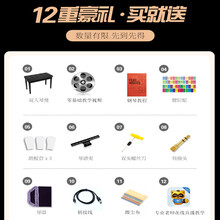 西恩（Sieem）电钢琴88键重锤便携式家用儿童钢琴专业考级成人学生初学者实木电子钢琴智能数码 礼包赠品（勿拍，不发货）