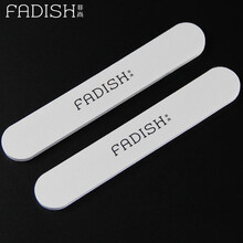非尚FADISH 指甲锉美甲搓条指甲修型挫条双面磨砂抛光条指甲锉修指甲砂条锉修甲工具 双面海绵锉2支 F1035