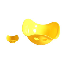 感统训练器材幼儿园乌龟壳旋转盘户外体育转盆儿童早教玩具背家用 黄色（买大送小）