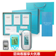 力康（HealForce）蓝牙体检包心电图机心率监护血氧饱和度检测仪尿酸血糖胆固醇血脂测试仪 【蓝牙礼包一】含血氧仪+三合一套装+血压计