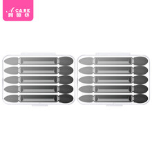 阿嚓热 双头海绵眼影棒一次性双色眼影刷迷你便携化妆工具初学者 大号大小头40支 其它材质