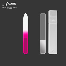 阿嚓热 指甲锉打磨条纳米玻璃水晶抛光条磨砂美甲搓条 非纳米小号+纳米银柄