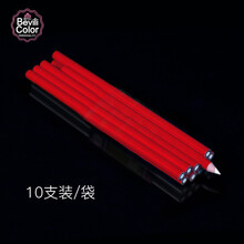 薇林点钻点珠笔贴水钻常用美甲工具白色笔芯圆钻DIY快速点钻笔 10支（红色）