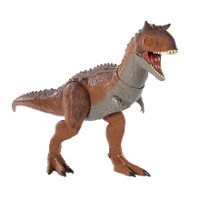 美泰侏罗纪世界电影系列同款恐龙模型竞技霸王龙多关节可动玩具 GNL07全控竞技牛龙（带声效，头可动））
