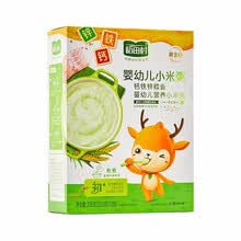 稻田村宝宝辅食 高钙加锌牛肉鸡肉鳕鱼多口味婴幼儿营养小米粥 鳕鱼小米粥