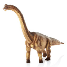 MOJO龙饭团恐龙玩具马门溪龙霸王龙三角龙甲龙模型儿童动物玩偶拼装涂绘 腕龙