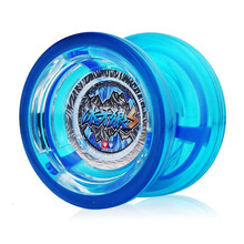 奥迪双钻悠悠球比赛专用花式溜溜球男女孩儿童玩具 塑料【冰牙狼S】花式死睡眠