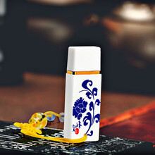 达芬奇 投标用U盘128mb招标U盘512MB2G4G8G16g小容量投标1GB256m定制优盘 【陶瓷U盘-青花瓷】 64G