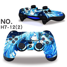 PS4手柄贴纸彩贴PS4 PROSLIM手柄膜卡通动漫二次元痛贴 H7-12 2