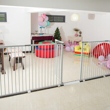 筱宠H9宠物门栏室内狗狗围栏狗栅栏隔离门栏杆安全防护栏泰迪大小型犬 适用宽度292-299CM 103cm高