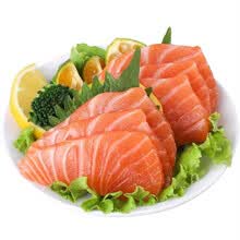 航海日记冰鲜三文鱼中段新鲜刺身生鱼片日式料理食材即食海鲜500g