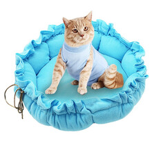 贝尼宠 猫窝大号 猫屋猫窝四季通用宠物猫狗窝垫子猫笼子平台垫 南瓜窝大号15斤内可当笼子垫