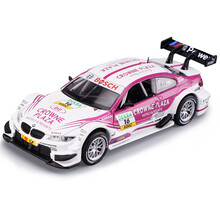 彩珀成真仿真合金车模1比32小汽车模型玩具汽车宝马奥迪宾利跑车赛车系列声光回力儿童男孩玩具车模型 宝马M3紫色