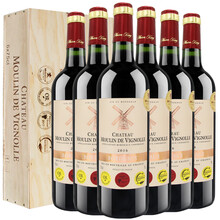 超市	
慕隆城堡（CHATEAU MOULIN）法国波尔多城堡进口红酒 AOC级干红葡萄酒 750ml*6瓶 整箱装