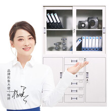 奈高办公家具钢制办公铁皮资料档案柜宽中六文件柜
