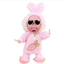 会讲话的娃娃 儿童玩具洋娃娃会唱歌说话智能对话娃娃会唱歌跳舞洋娃娃MSY 小兔(普通版)