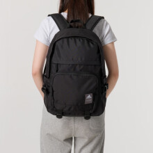 阿迪达斯双肩包春季新款男女运动休闲包背包学生书包旅行包 IM5288黑色 以专柜实物为准