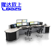 隆达致上LD-F按需定做监控操作台机柜监控室中心机房操作台控制台安防监控台电脑调度台监控设备柜定制做