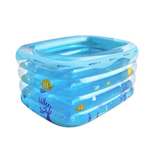 盈泰  充气游泳池婴儿家用洗澡盆加厚保温大号浴盆儿童戏水池 加高款1.4米【长130*宽95*高70】