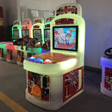 新款英伦迷你儿童游戏机投币游艺机射击游乐设备电玩疯狂赛车射水 大款猜拳大师-出糖果