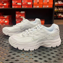 耐克（NIKE）老爹鞋女鞋2025春季新款INITIATOR潮流舒适透气休闲跑步鞋 FZ9020-100白色 37.5