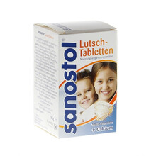 Sanostol德国进口宝宝儿童多种维生素维他命糖浆缓解厌食偏食增强抵抗能力推进大脑骨骼发育 2瓶X维生素补钙咀嚼片75粒 德国直邮原装进口