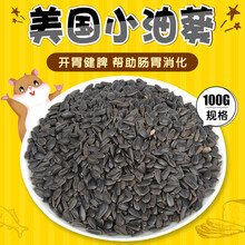 【跑来跑去】仓鼠零食小黑瓜子金丝熊小零食磨牙小瓜子仓鼠用品100g