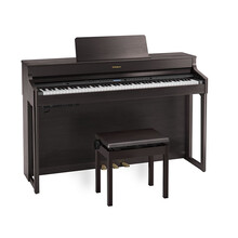 Roland罗兰电钢琴HP702/HP704/LX705/LX708立式电钢琴88键重锤数码钢琴 HP702-DR(深玫瑰木色)