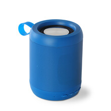 晗畅  便携式蓝牙小音箱mp3播放器 插卡U盘迷你usb小型音响可充电低音炮 蓝色 标配