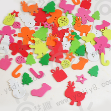 艺趣 艺趣幼儿园手工材料手工diy儿童手工制作背胶海洋动物花朵EVA贴片 圣诞主题B款