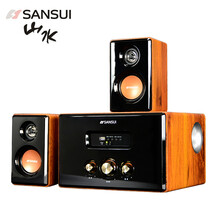 山水（sansui）62D组合多媒体迷你音响2.1低音炮笔记本台式电脑手机无线蓝牙音响有源低音炮