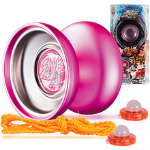 奥迪双钻比赛魔幻悠悠球YOYO火力少年王悠风三少年传奇再现男孩玩具动漫周边溜溜球 游烈-烈烽+炫光组件