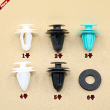 汽车通用加强塑料尼龙汽车门板卡扣内饰板门里板装饰板卡扣卡子 4号